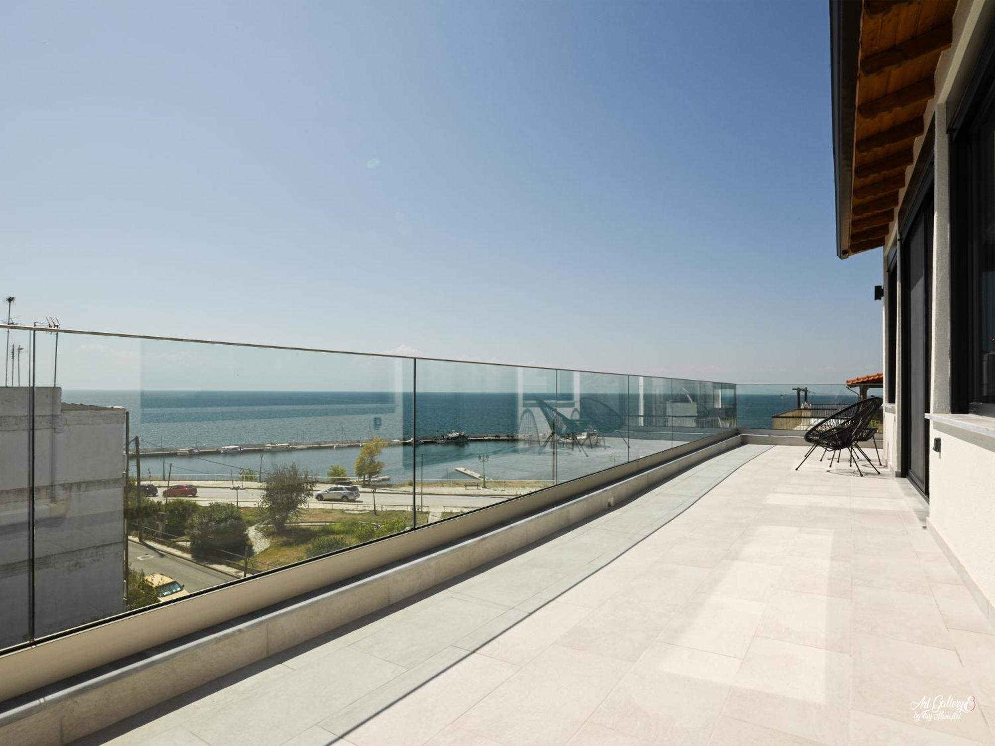 Panorama Penthouse Apartment Nea Kallikrateia Exterior foto