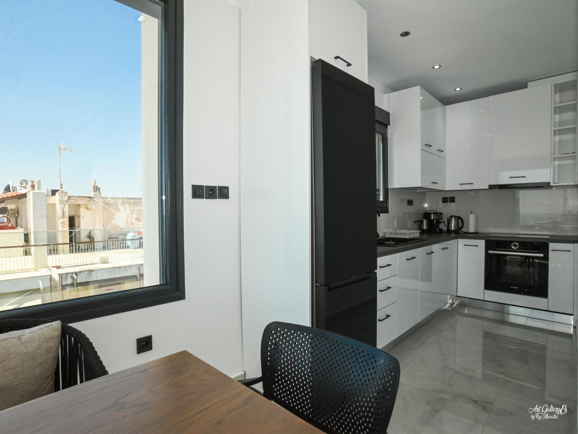Panorama Penthouse Apartment Nea Kallikrateia Exterior foto