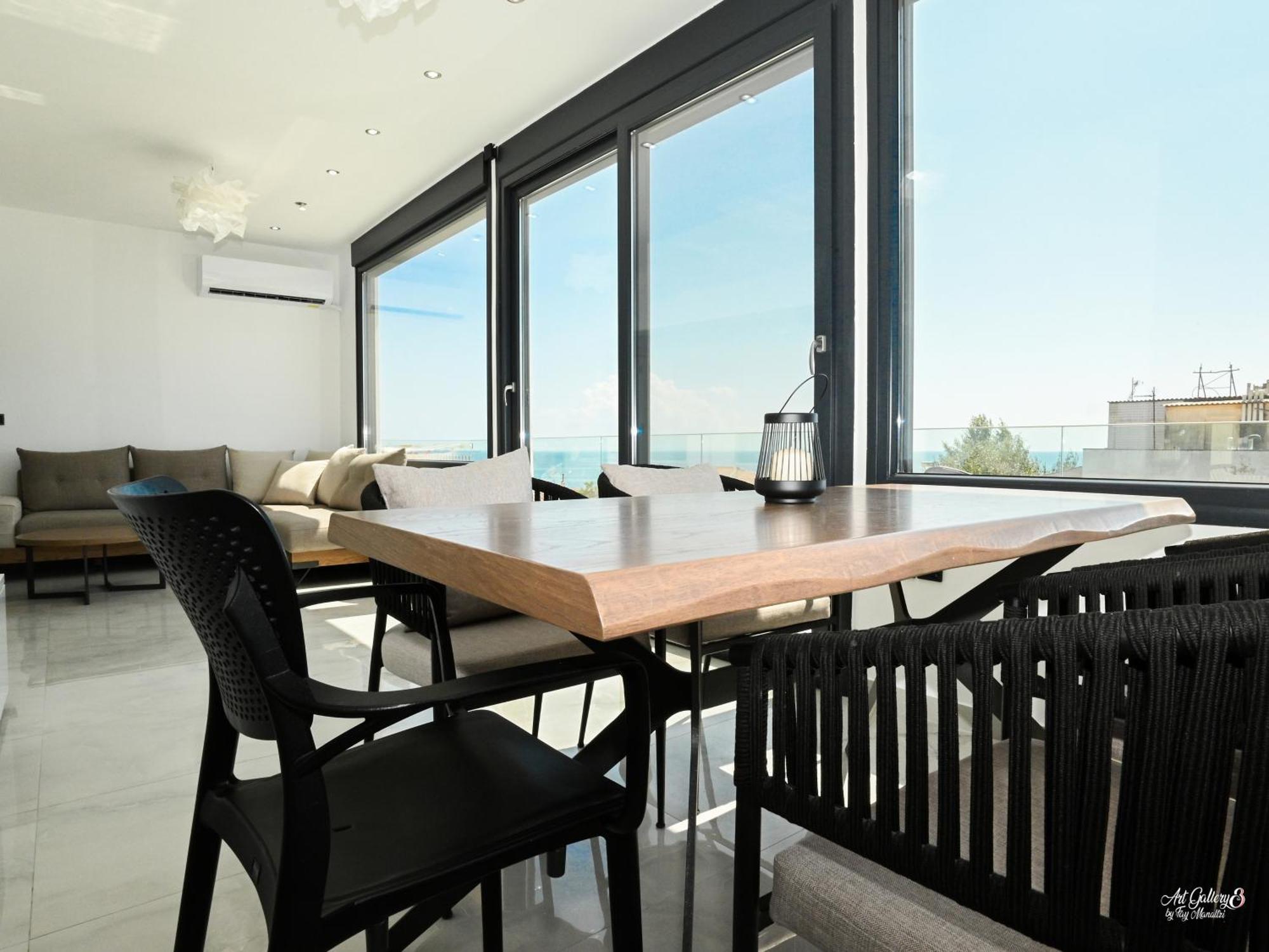 Panorama Penthouse Apartment Nea Kallikrateia Exterior foto